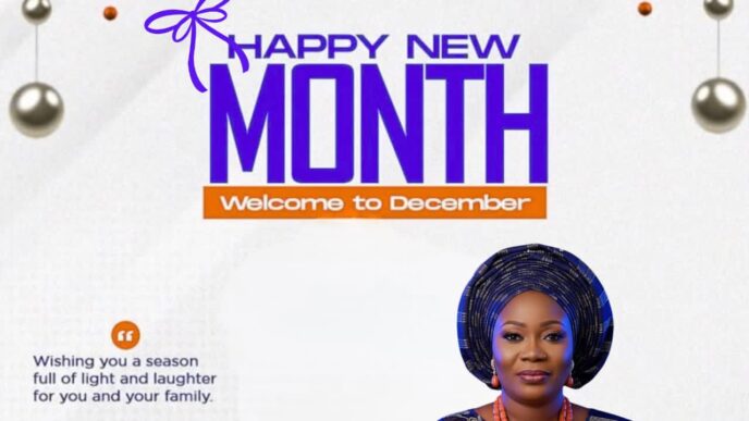 Epe LG Chair Welcomes Residents to December