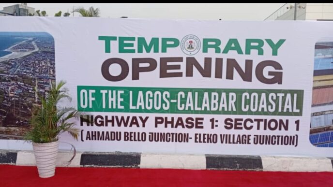 FG Opens Section 1 of Lagos–Calabar Highway for Yuletide Traffic