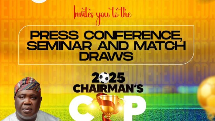 Eredo LCDA Announces 2025 Chairman’s Cup