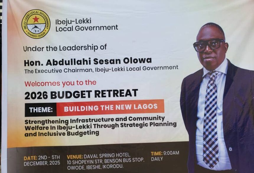 Ibeju-Lekki Kicks Off 2026 Budget Retreat