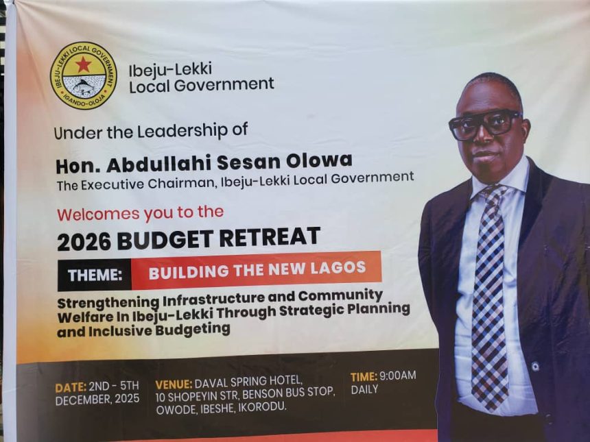 Ibeju-Lekki Kicks Off 2026 Budget Retreat