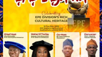 LASUSTECH Students Set for Cultural Showcase as FEDSA Hosts Epe L’Eja Wa 2025