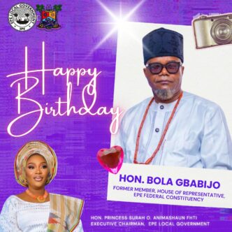 Princess Animashaun Celebrates Hon. Gbajijo, Salutes His Legacy of Service and Community Impact