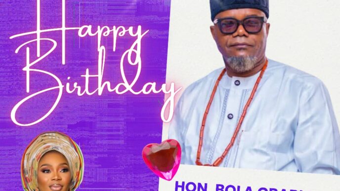 Princess Animashaun Celebrates Hon. Gbajijo, Salutes His Legacy of Service and Community Impact