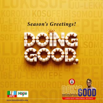 Senator Abiru Extends Christmas Greetings, Calls for Unity and Hope