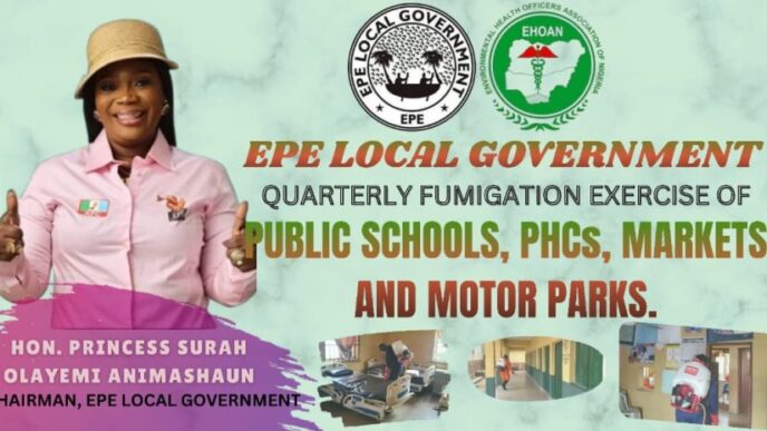 Epe quarterly environmental fumigation