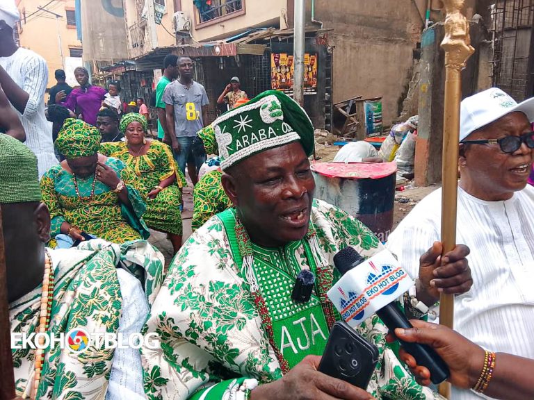 Ajanaku family at Eyo Festival