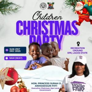 Epe LG to Host Children’s Christmas Party, Trade Fair