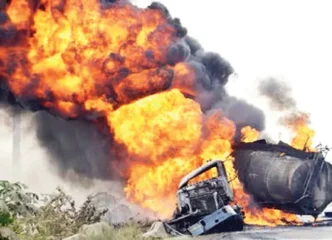 Vehicles Burnt as Fuel Tanker Catches Fire at Atlantic Road, Eredo