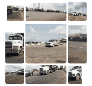 Mojoda–Epe Toll Gate tanker parking