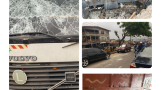 Epe sand truck accident