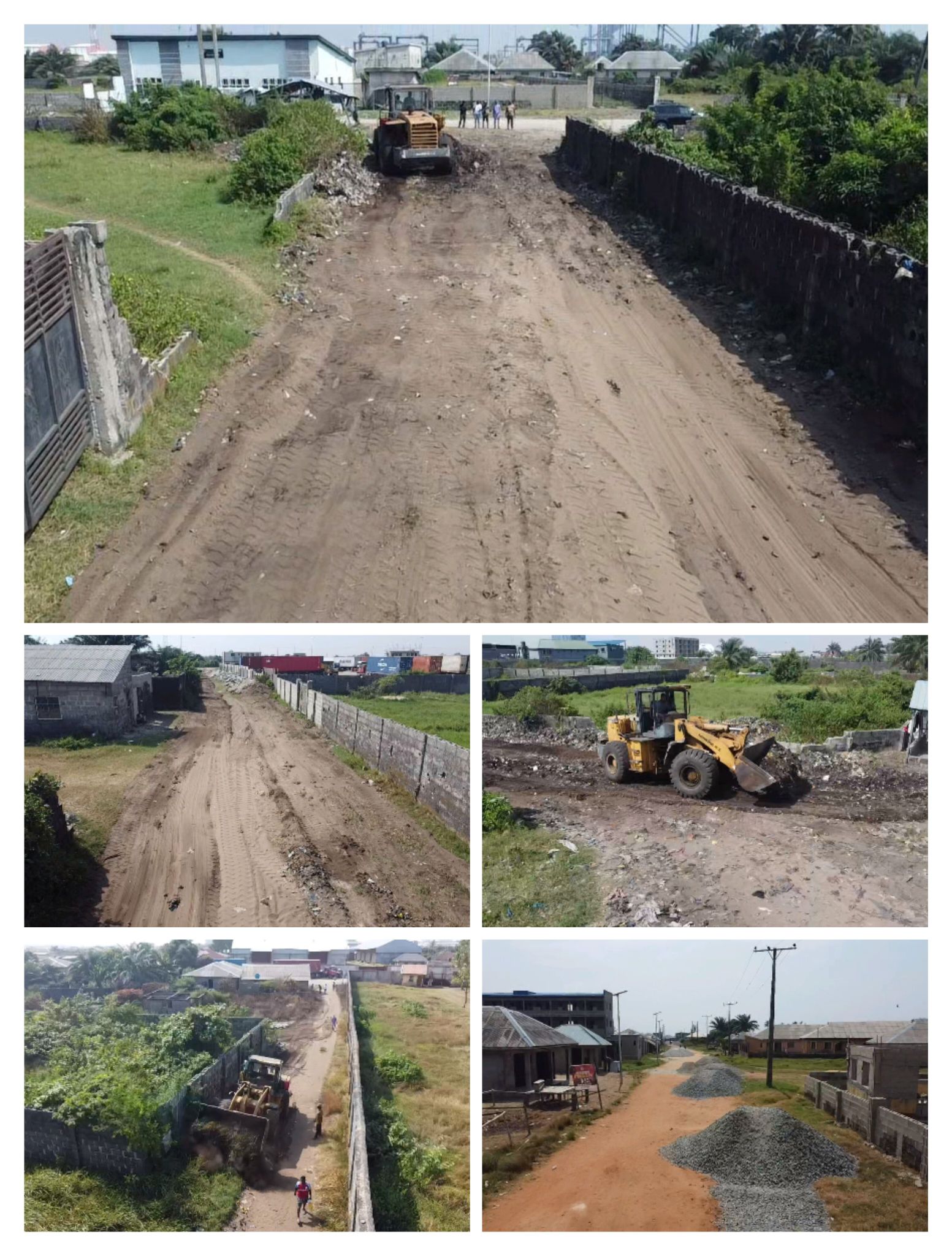 Lekki LCDA road stabilisation