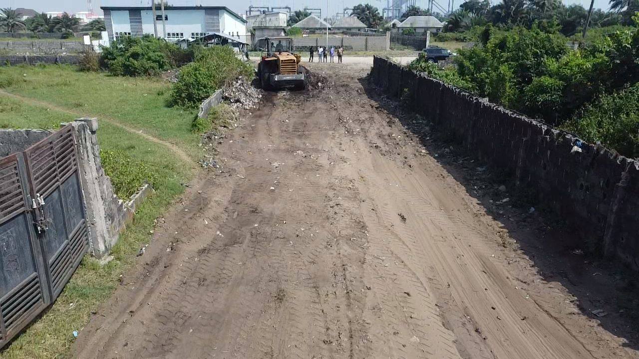 Lekki LCDA road stabilisation