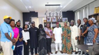 LSPHCB, Partners Seek Support of Conference 57 Chairman on Measles-Rubella Campaign