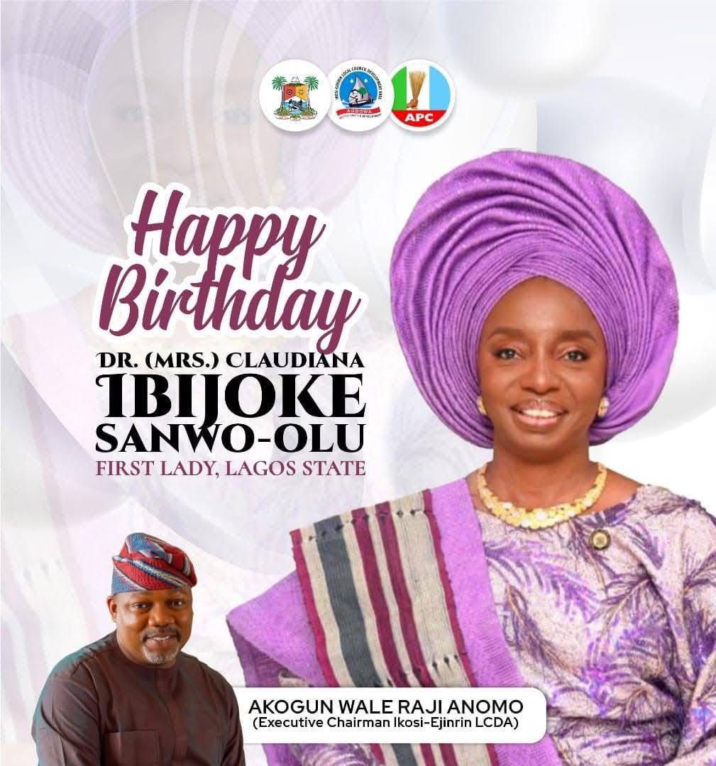Ibijoke Sanwo-Olu birthday