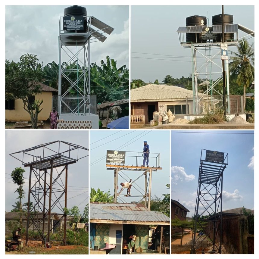 Eredo LCDA solar-powered boreholes