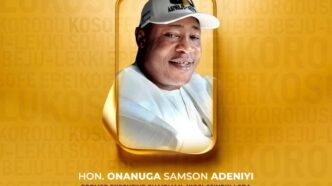 Hon. Onanuga Samson Adeniyi