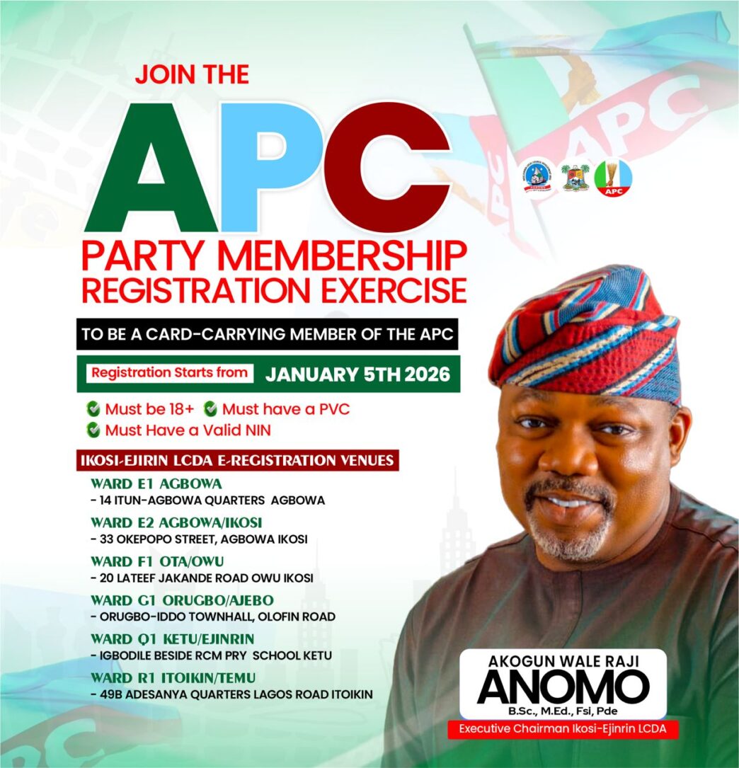 Anomo Calls for Active Participation as APC Begins Digital Registration Drive