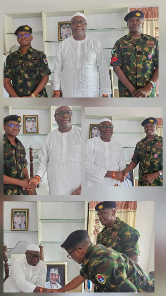 Naval Police Epe visits Alara of Ilara