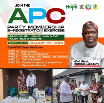 APC e-registration Eredo LCDA
