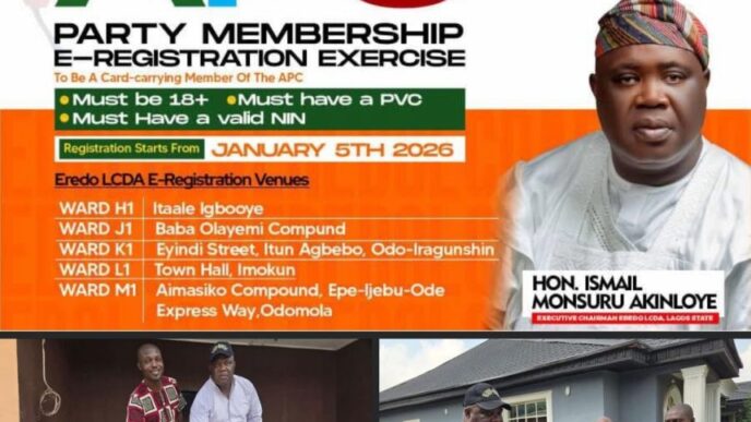 APC e-registration Eredo LCDA