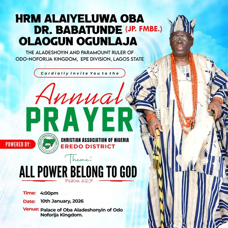 Odo-Noforija Annual Prayer