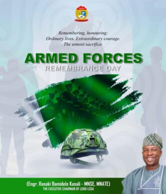 Lekki LCDA Armed Forces tribute