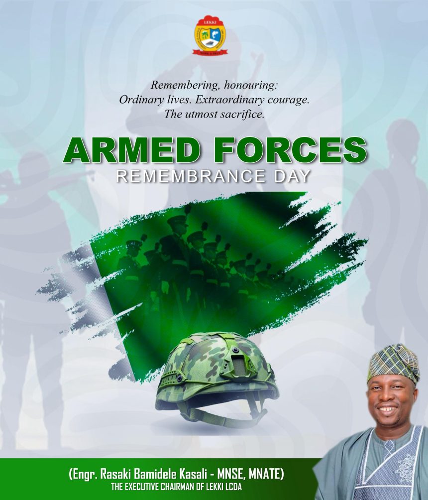 Lekki LCDA Armed Forces tribute