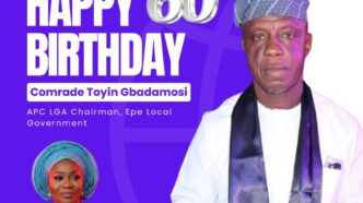 Toyin Gbadamosi 60th birthday