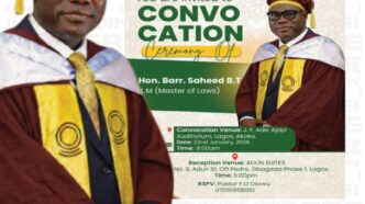 Saheed Bakare LL.M University of Lagos