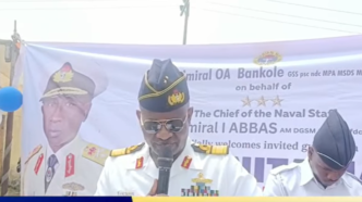 Rear Admiral Bankole education project