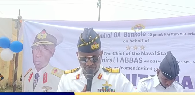Rear Admiral Bankole education project