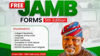200 free JAMB UTME