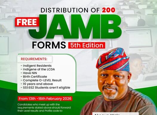 200 free JAMB UTME