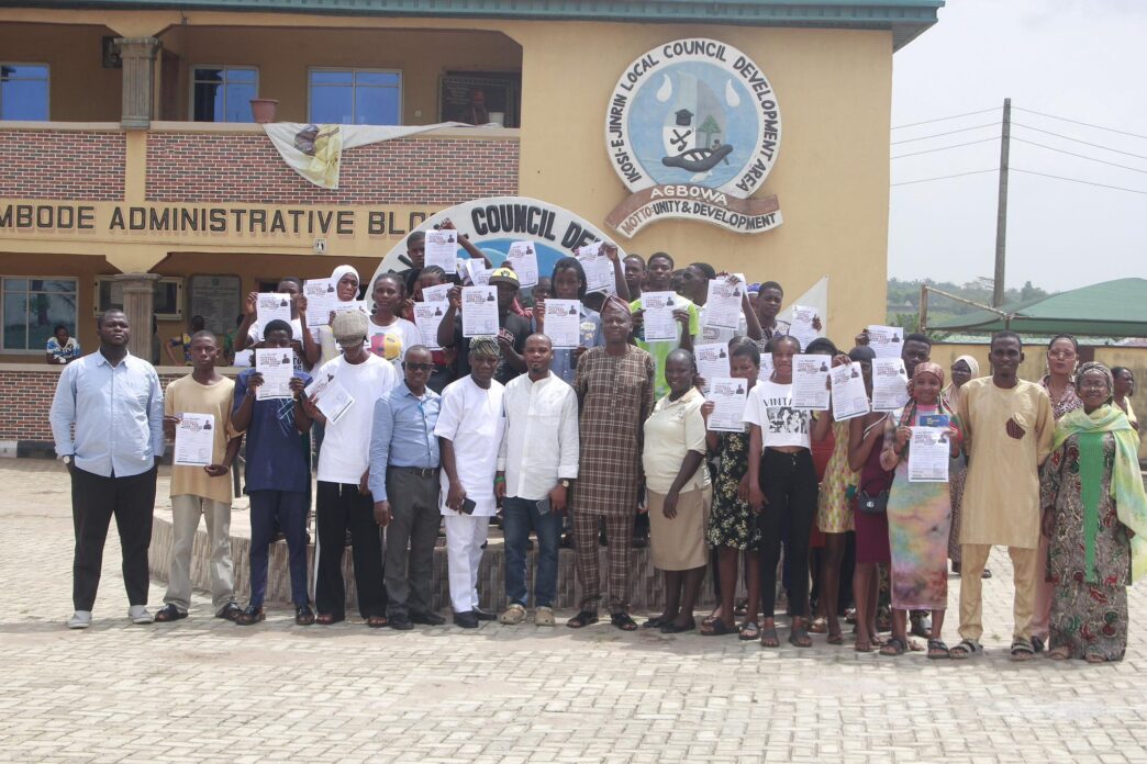 Ikosi-Ejinrin Chairman Anomo Distributes 200 Free 2026 JAMB Forms to Indigent Students