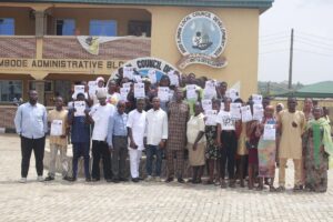 Ikosi-Ejinrin Chairman Anomo Distributes 200 Free 2026 JAMB Forms to Indigent Students