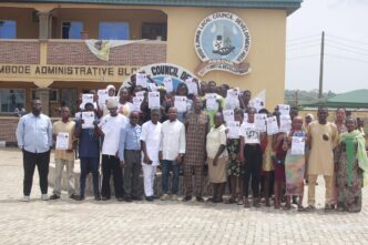 Ikosi-Ejinrin Chairman Anomo Distributes 200 Free 2026 JAMB Forms to Indigent Students