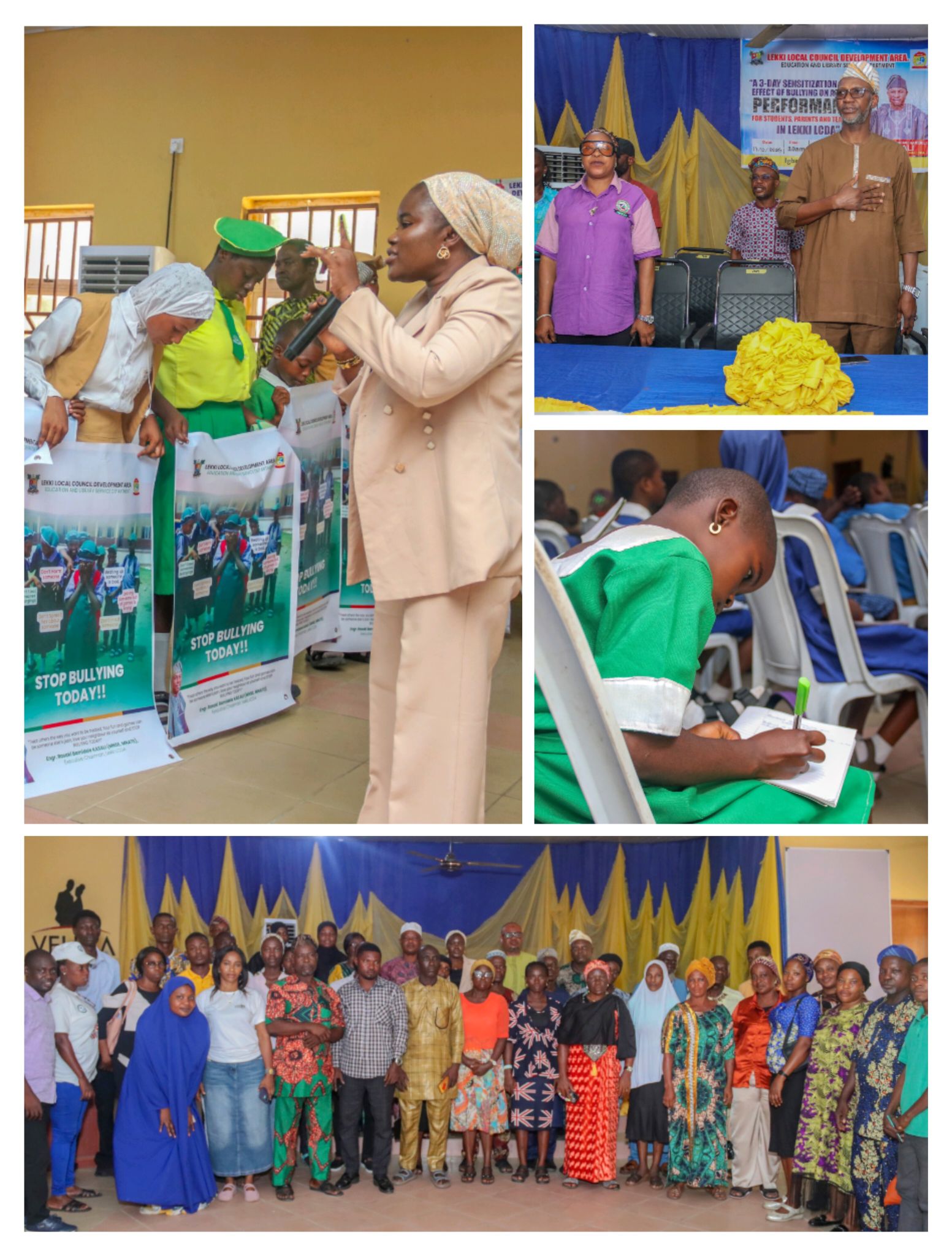 Kasali Leads Crackdown on School Bullying