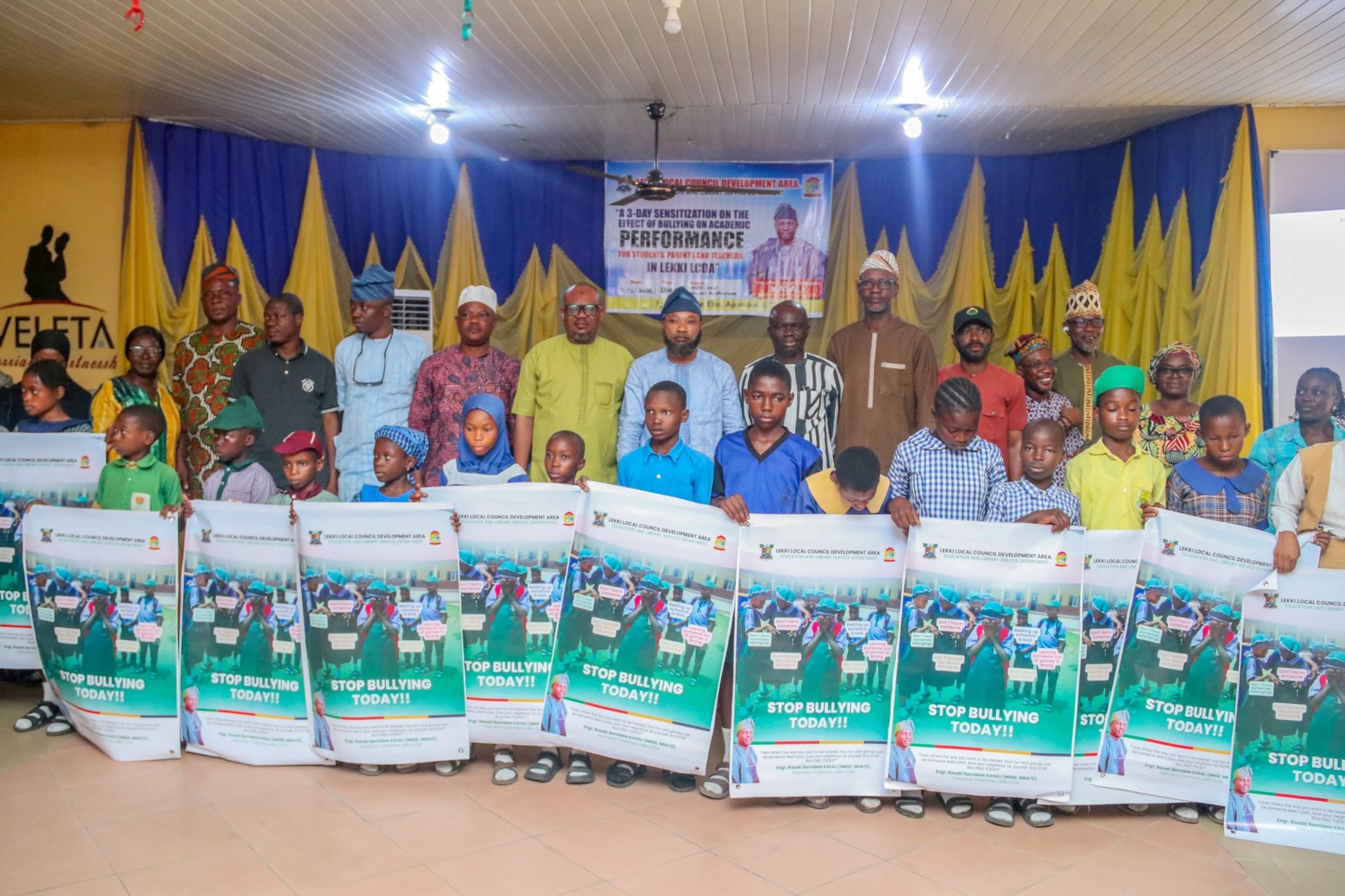 Kasali Leads Crackdown on School Bullying