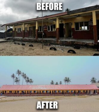 Lekki LCDA school rehabilitation