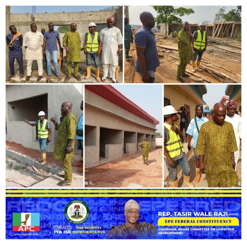 Rep Wale Raji Eredo LCDA projects
