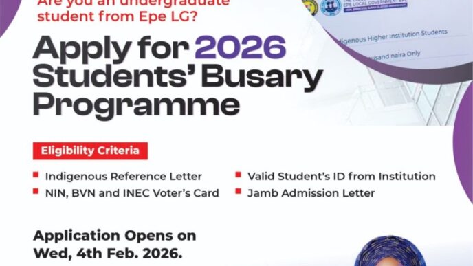 Epe students bursary 2026