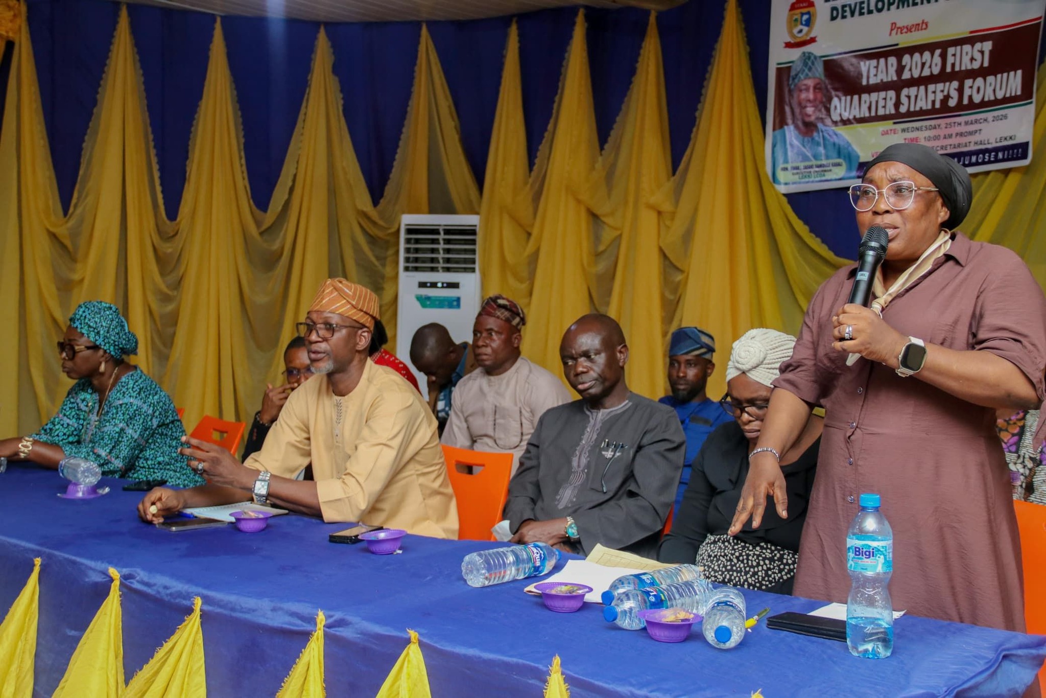 Lekki LCDA staff forum