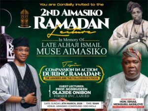 Aimasiko Ramadan Lecture