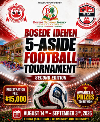 Bosede Idehen 5-A-Side Tournament Records 13 Goals for Opening