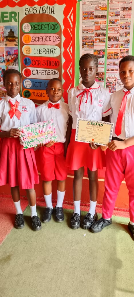 Bosede Idehen International Academy Wins Second Place at Elias Literacy Day Spelling Bee