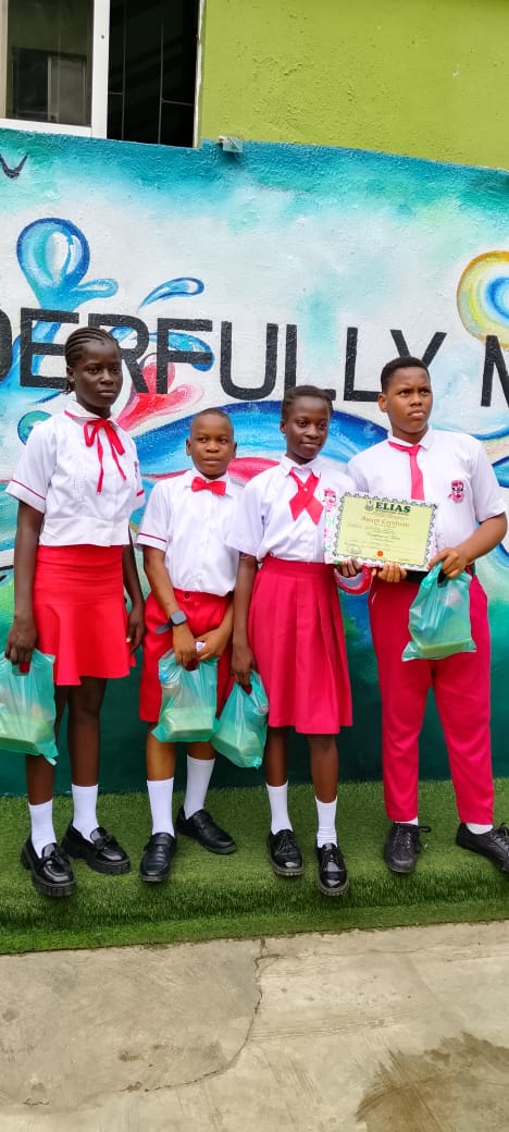 Bosede Idehen International Academy Wins Second Place at Elias Literacy Day Spelling Bee